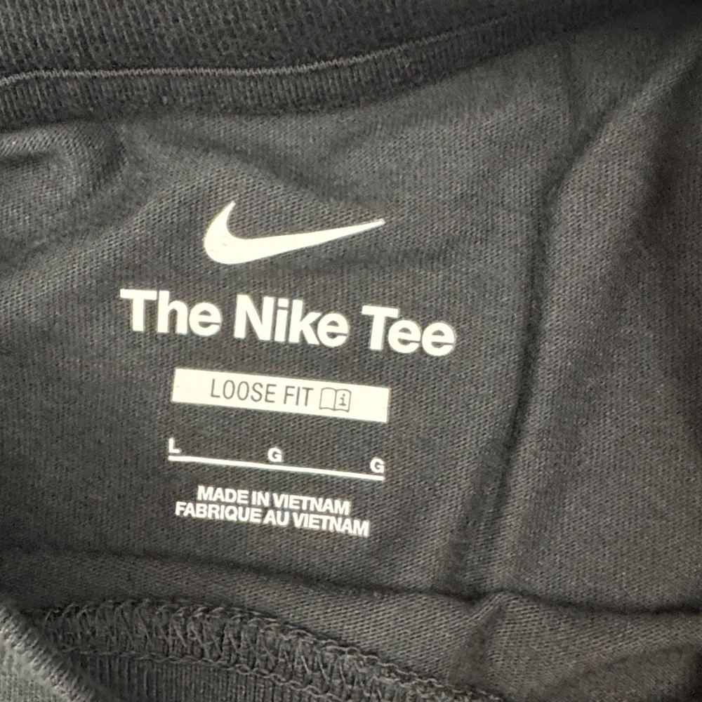 Nike Caitlin Clark Fever Black Graphic Tee with Yellow Accents - Picture 4 of 5